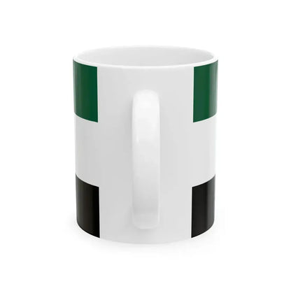 Flag of the National Resistance Front of Afghanistan (Afghanistan) White Coffee Mug - Go Mug Yourself