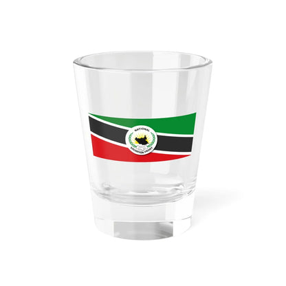 Flag of the National Salvation Front (South Sudan) Shot Glass 1.5oz 1.5oz - Go Mug Yourself