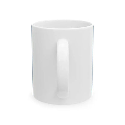 Flag of the National Security Committee of the Republic of Kazakhstan (Kazakhstan) White Coffee Mug - Go Mug Yourself