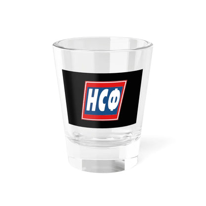 Flag of the National Serbian Front (Serbia) Shot Glass 1.5oz 1.5oz - Go Mug Yourself