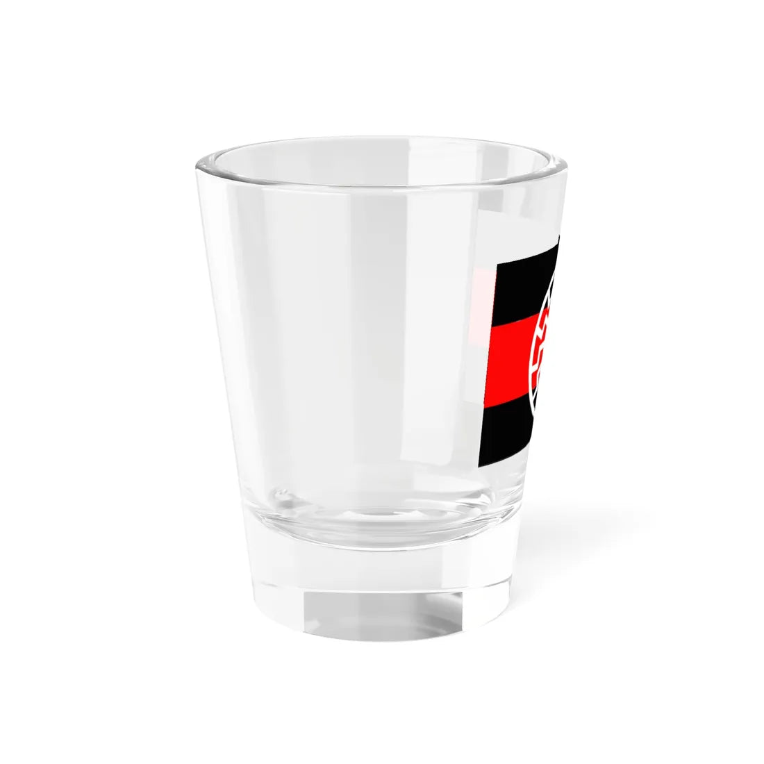 Flag of the National Socialist Revolutionary Movement Black Sun (Russia) Shot Glass 1.5oz - Go Mug Yourself