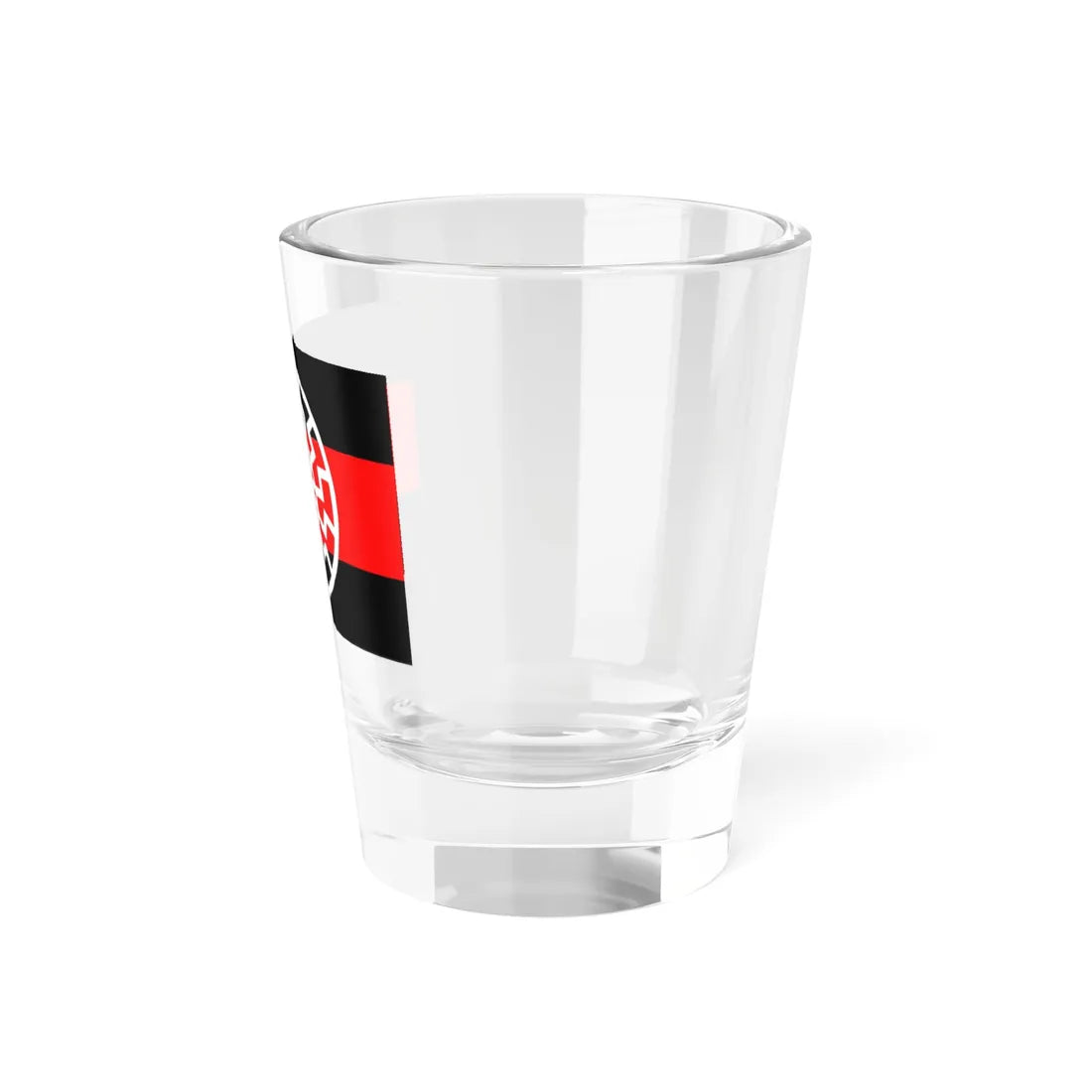 Flag of the National Socialist Revolutionary Movement Black Sun (Russia) Shot Glass 1.5oz - Go Mug Yourself