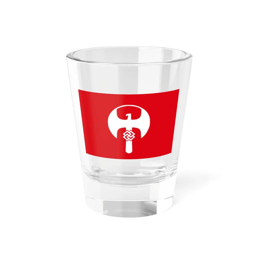 Flag of the Nationalist Association Zadruga (Poland) Shot Glass 1.5oz 1.5oz - Go Mug Yourself