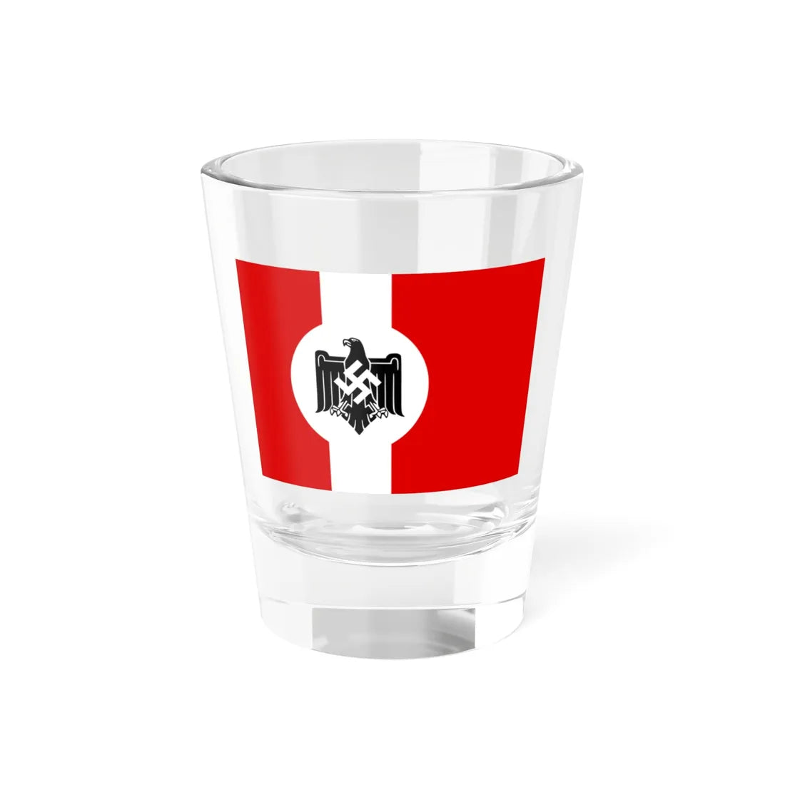 Flag of the Nationalsozialistischer Reichsbund für Leibesübungen (Germany) Shot Glass 1.5oz 1.5oz - Go Mug Yourself