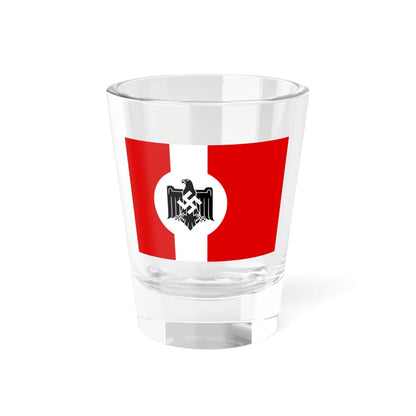 Flag of the Nationalsozialistischer Reichsbund für Leibesübungen (Germany) Shot Glass 1.5oz 1.5oz - Go Mug Yourself