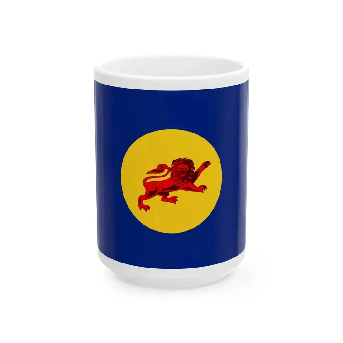 Flag of the Native Chiefs of North Borneo 1882-1902 (Malaysia) White Coffee Mug 15oz - Go Mug Yourself