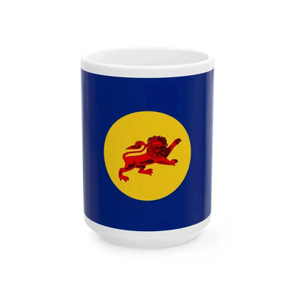 Flag of the Native Chiefs of North Borneo 1882-1902 (Malaysia) White Coffee Mug 15oz - Go Mug Yourself
