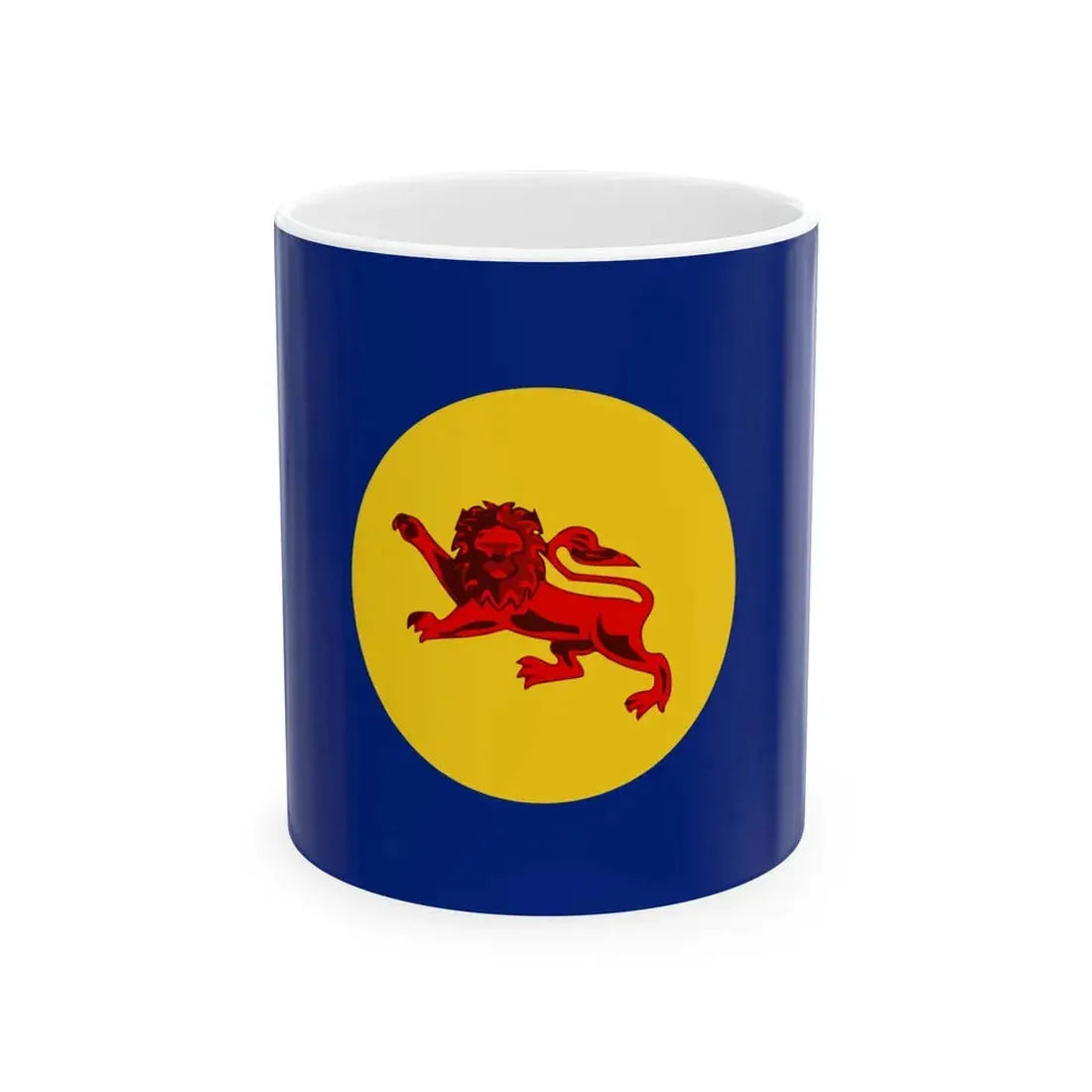 Flag of the Native Chiefs of North Borneo 1902-1946 (Malaysia) White Coffee Mug 11oz - Go Mug Yourself