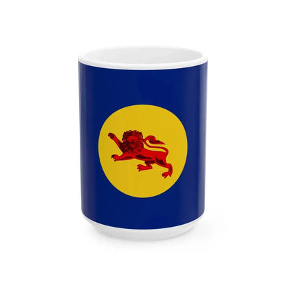 Flag of the Native Chiefs of North Borneo 1902-1946 (Malaysia) White Coffee Mug 15oz - Go Mug Yourself