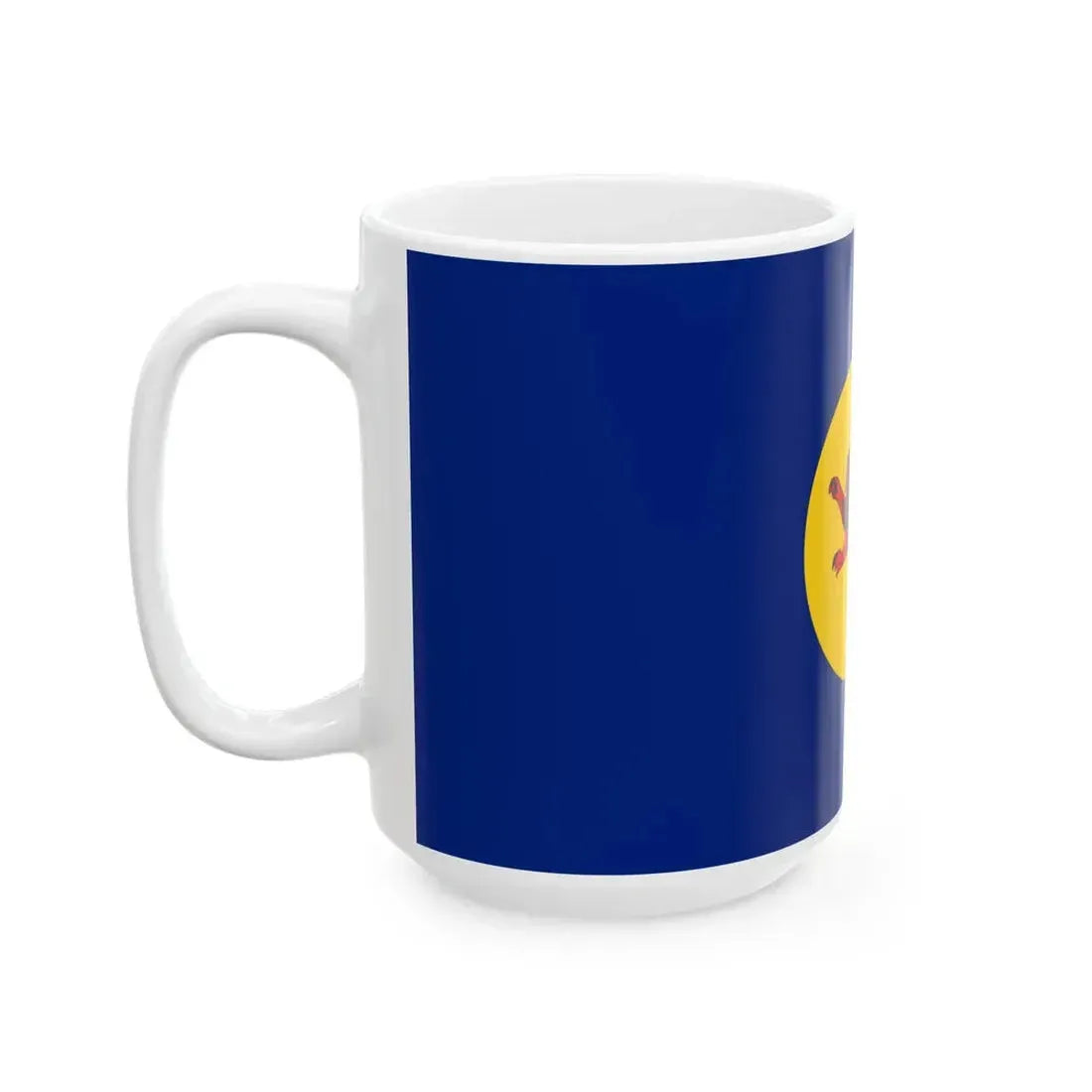 Flag of the Native Chiefs of North Borneo 1902-1946 (Malaysia) White Coffee Mug - Go Mug Yourself