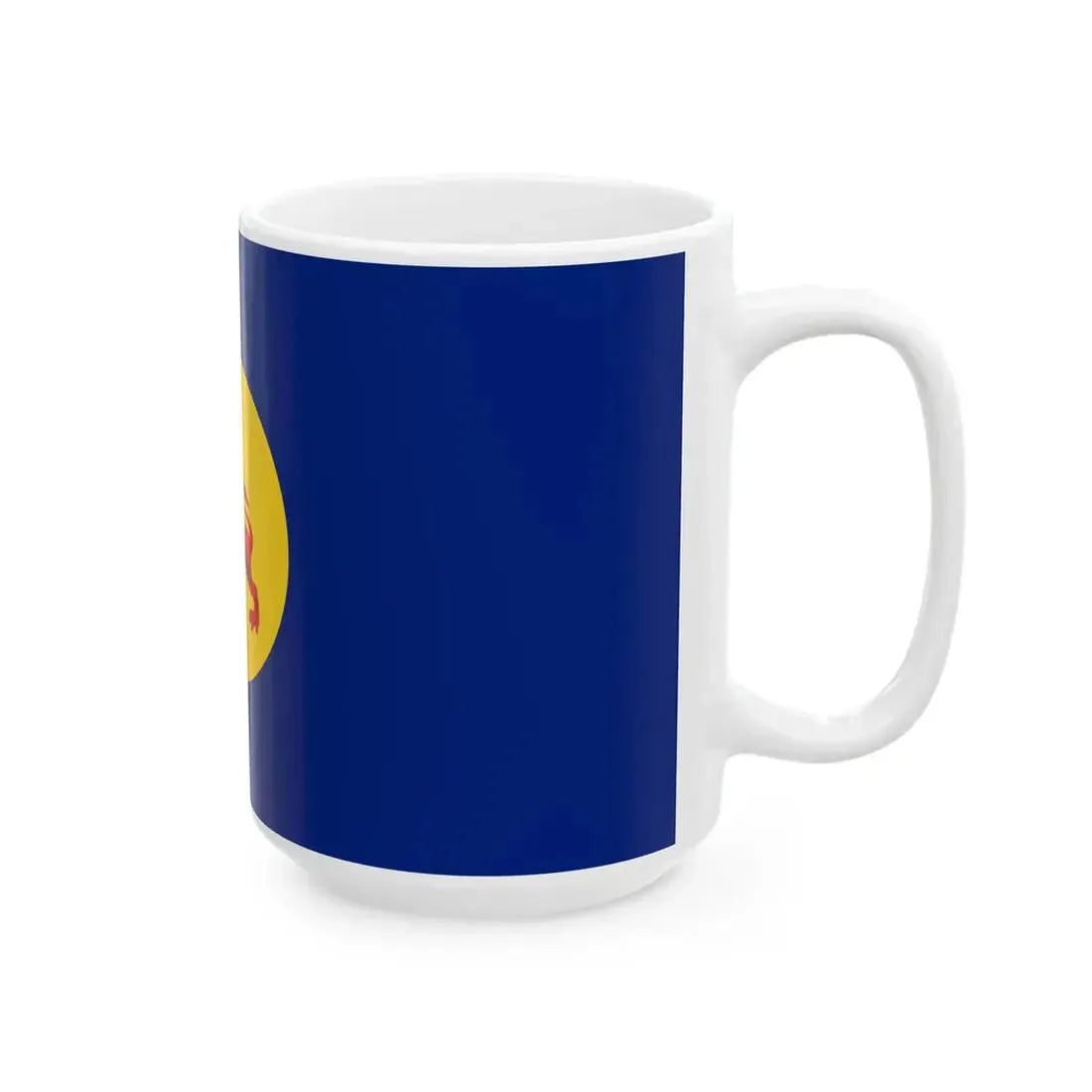 Flag of the Native Chiefs of North Borneo 1902-1946 (Malaysia) White Coffee Mug - Go Mug Yourself