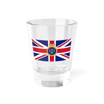Flag of the Navy League of the British Empire (Canada) Shot Glass 1.5oz 1.5oz - Go Mug Yourself