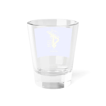 Flag of the Navy of the Army of the Guardians of the Islamic Revolution (Iran) Shot Glass 1.5oz - Go Mug Yourself