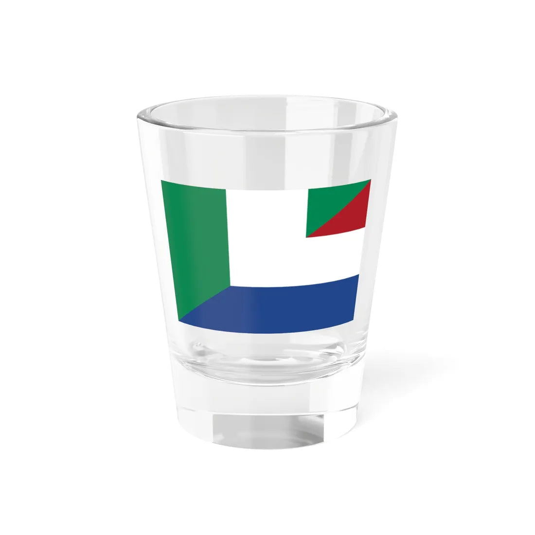 Flag of the Netherlands and Nigeria 1 (Netherlands) Shot Glass 1.5oz 1.5oz - Go Mug Yourself