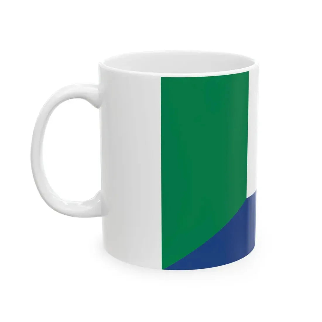 Flag of the Netherlands and Nigeria 1 (Netherlands) White Coffee Mug - Go Mug Yourself
