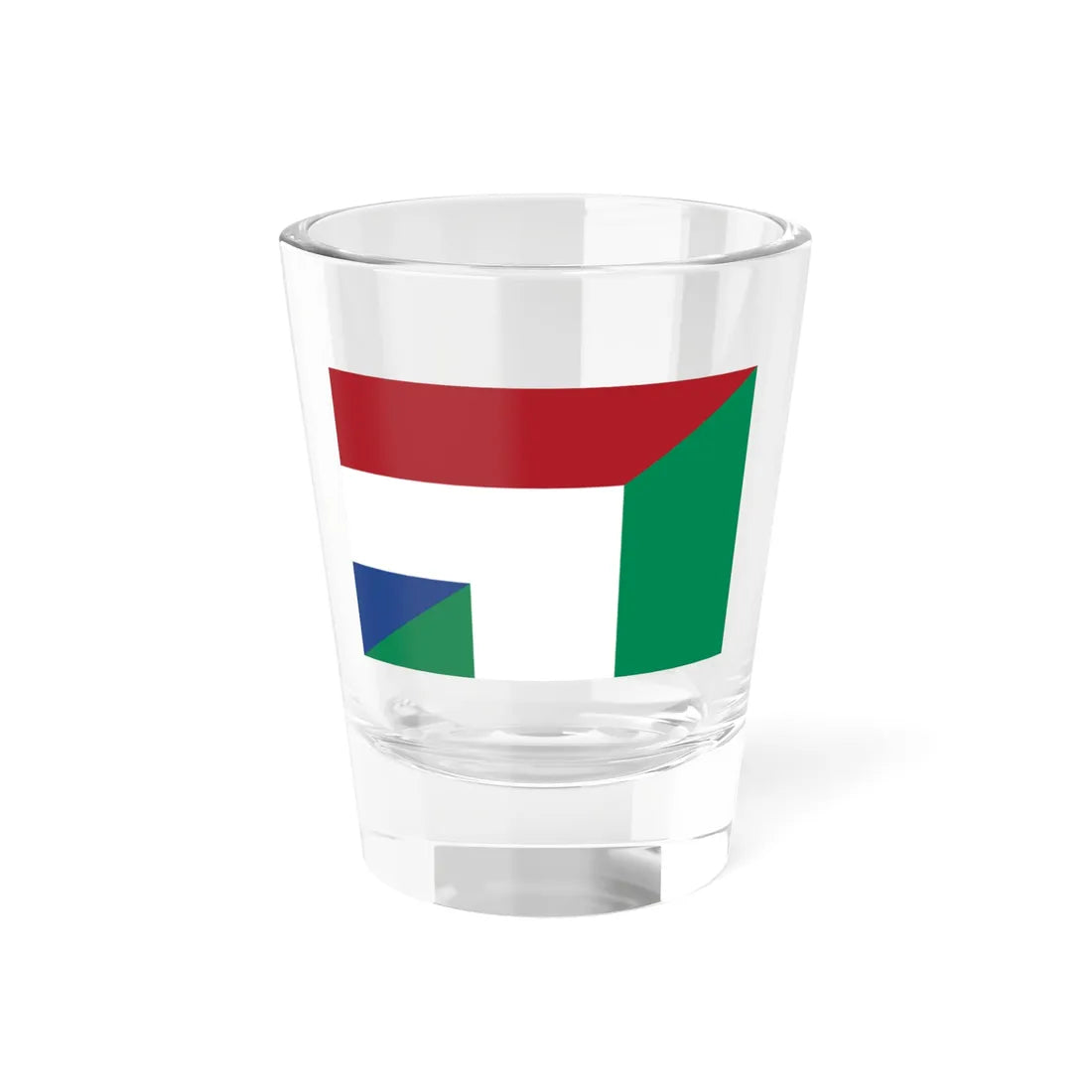 Flag of the Netherlands and Nigeria 2 (Netherlands) Shot Glass 1.5oz 1.5oz - Go Mug Yourself
