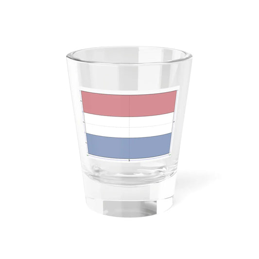 Flag of the Netherlands construction sheet (Netherlands) Shot Glass 1.5oz 1.5oz - Go Mug Yourself