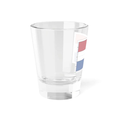 Flag of the Netherlands construction sheet (Netherlands) Shot Glass 1.5oz - Go Mug Yourself