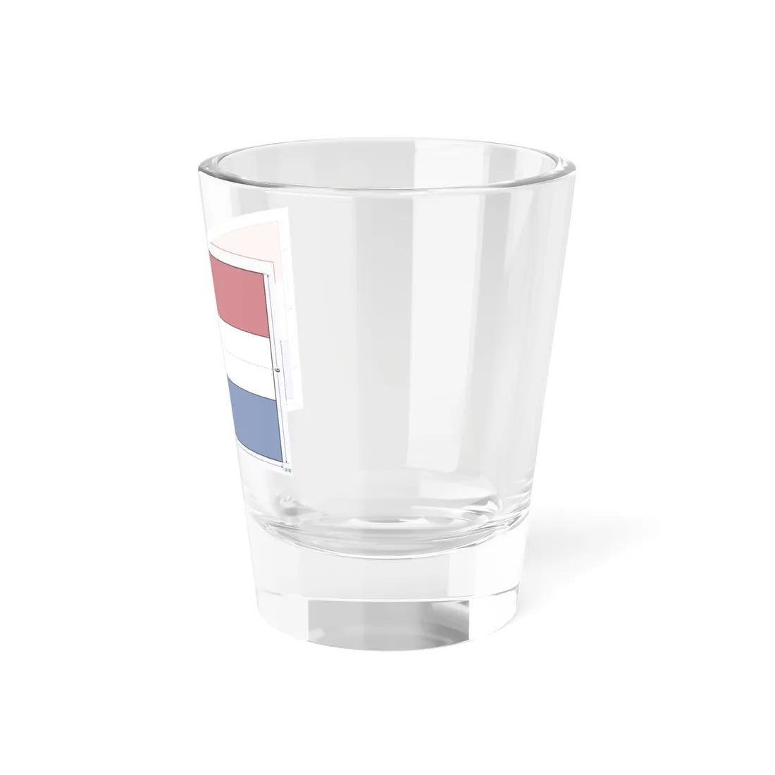 Flag of the Netherlands construction sheet (Netherlands) Shot Glass 1.5oz - Go Mug Yourself
