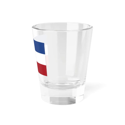 Flag of the Netherlands upside down (Netherlands) Shot Glass 1.5oz - Go Mug Yourself