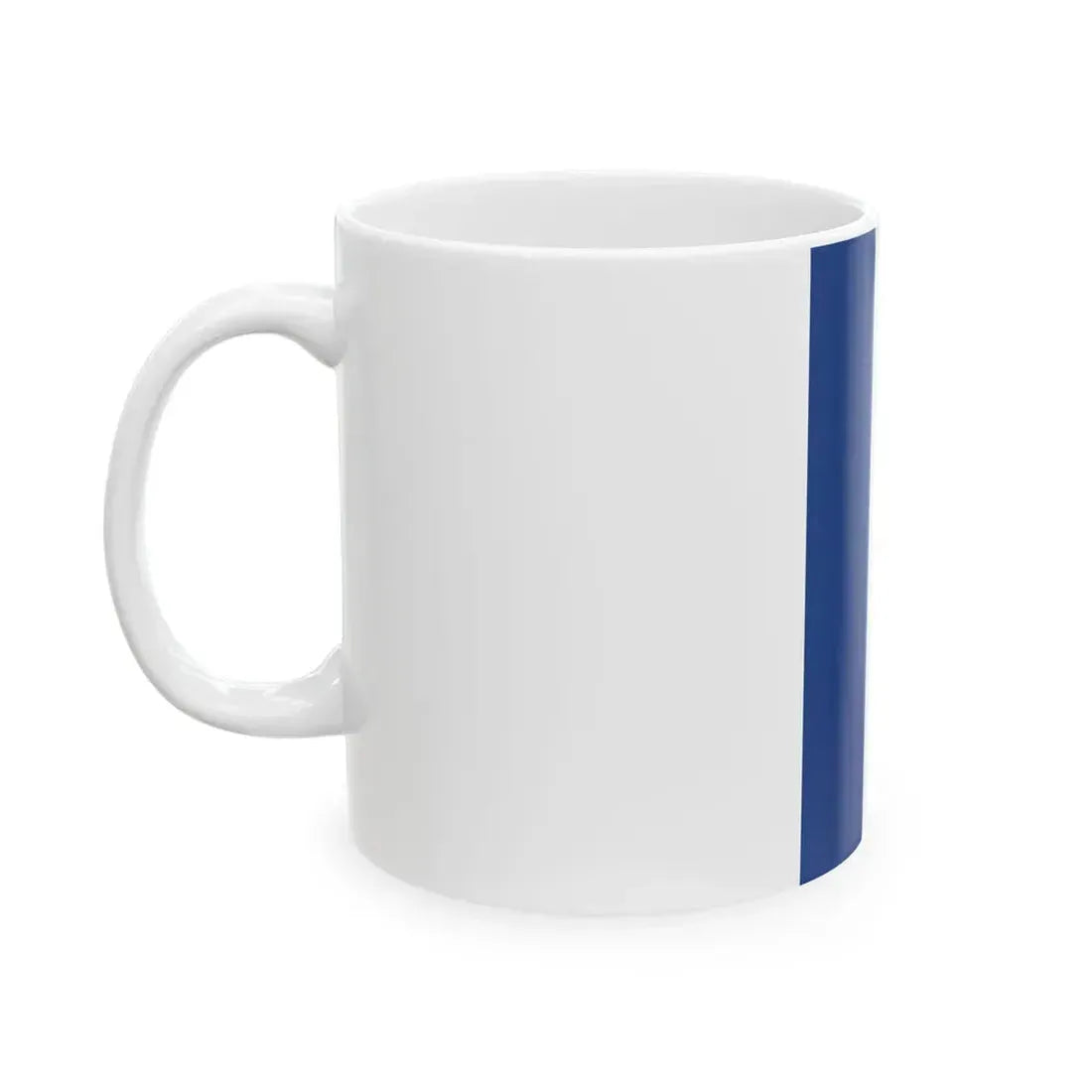 Flag of the Netherlands vertical (Netherlands) White Coffee Mug - Go Mug Yourself