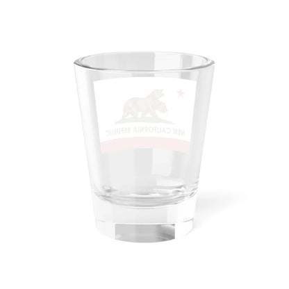 Flag of the New California Republic (United States) Shot Glass 1.5oz - Go Mug Yourself