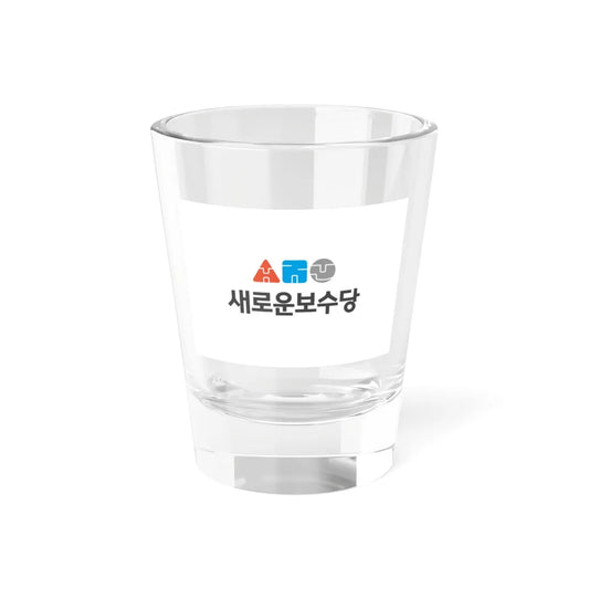 Flag of the New Conservative Party South Korea variant 2 (Korea) Shot Glass 1.5oz 1.5oz - Go Mug Yourself