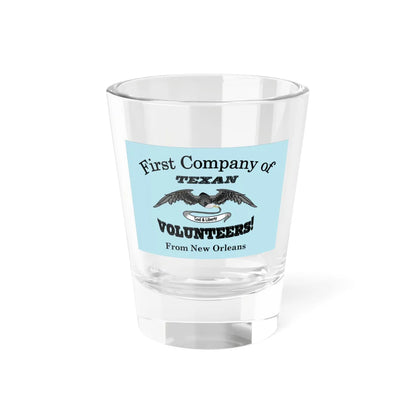 Flag of the New Orleans Grays (United States) Shot Glass 1.5oz 1.5oz - Go Mug Yourself
