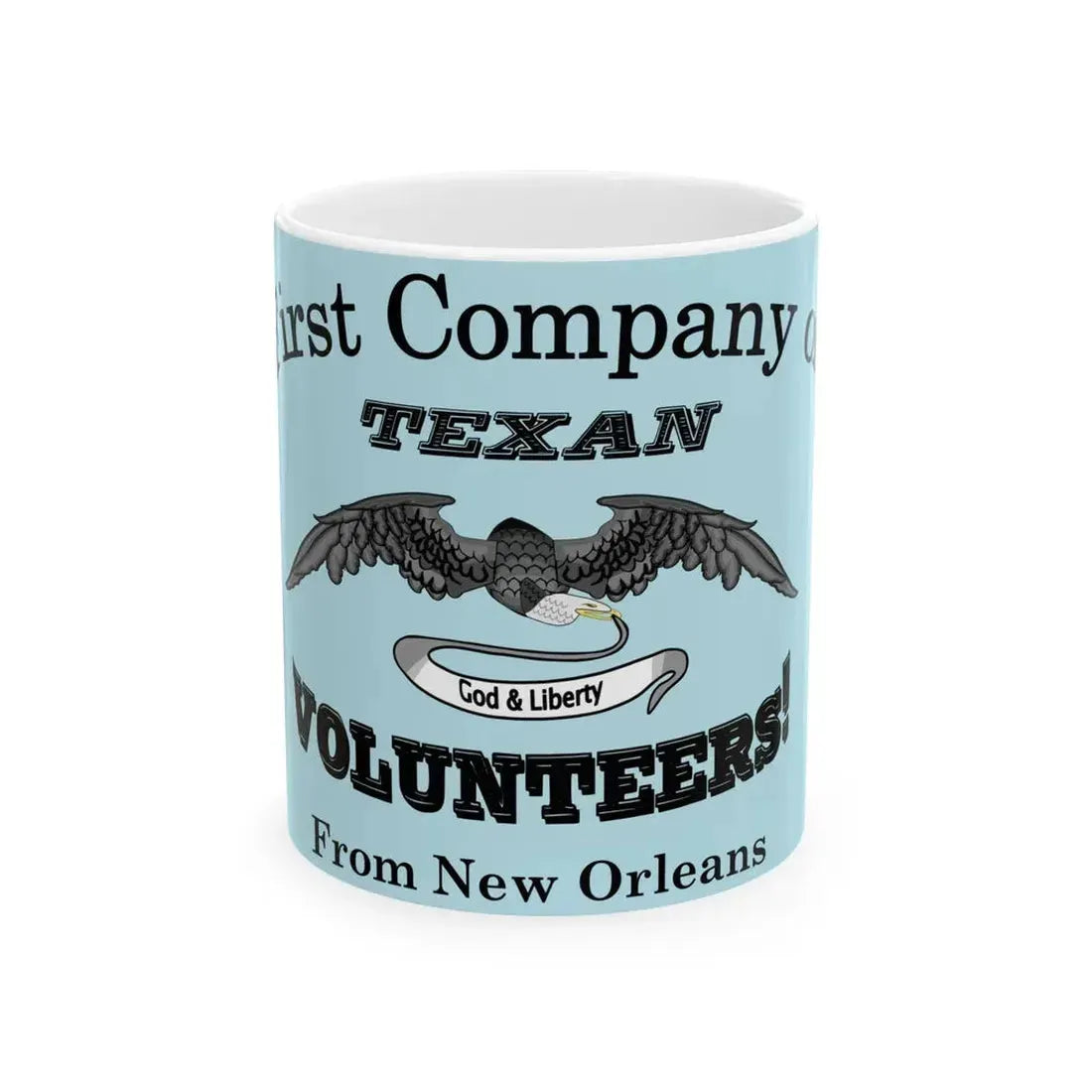 Flag of the New Orleans Grays (United States) White Coffee Mug 11oz - Go Mug Yourself