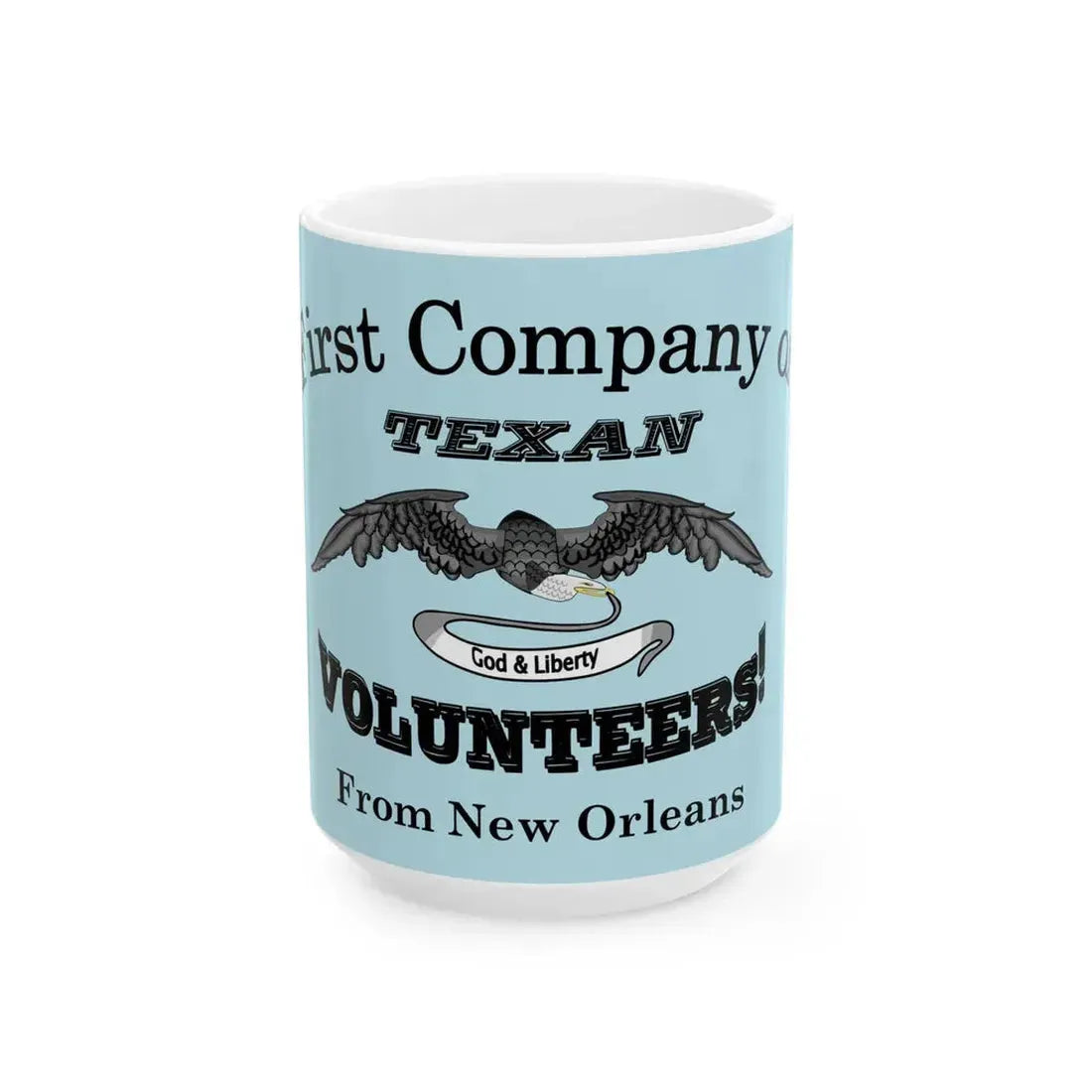 Flag of the New Orleans Grays (United States) White Coffee Mug 15oz - Go Mug Yourself