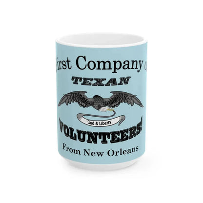 Flag of the New Orleans Grays (United States) White Coffee Mug 15oz - Go Mug Yourself