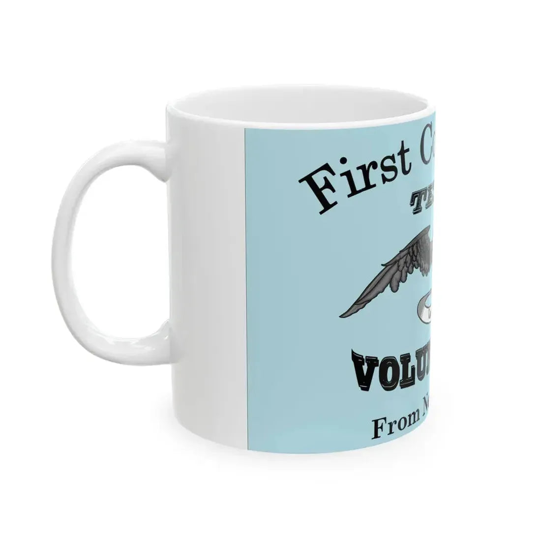 Flag of the New Orleans Grays (United States) White Coffee Mug - Go Mug Yourself