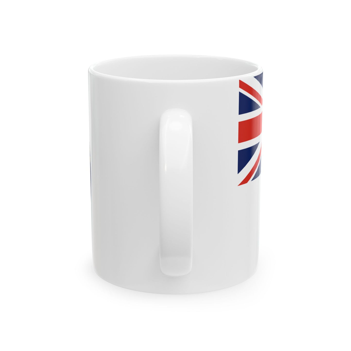 Flag of the New South Wales Ambulance Service (Australia) White Coffee Mug-Go Mug Yourself