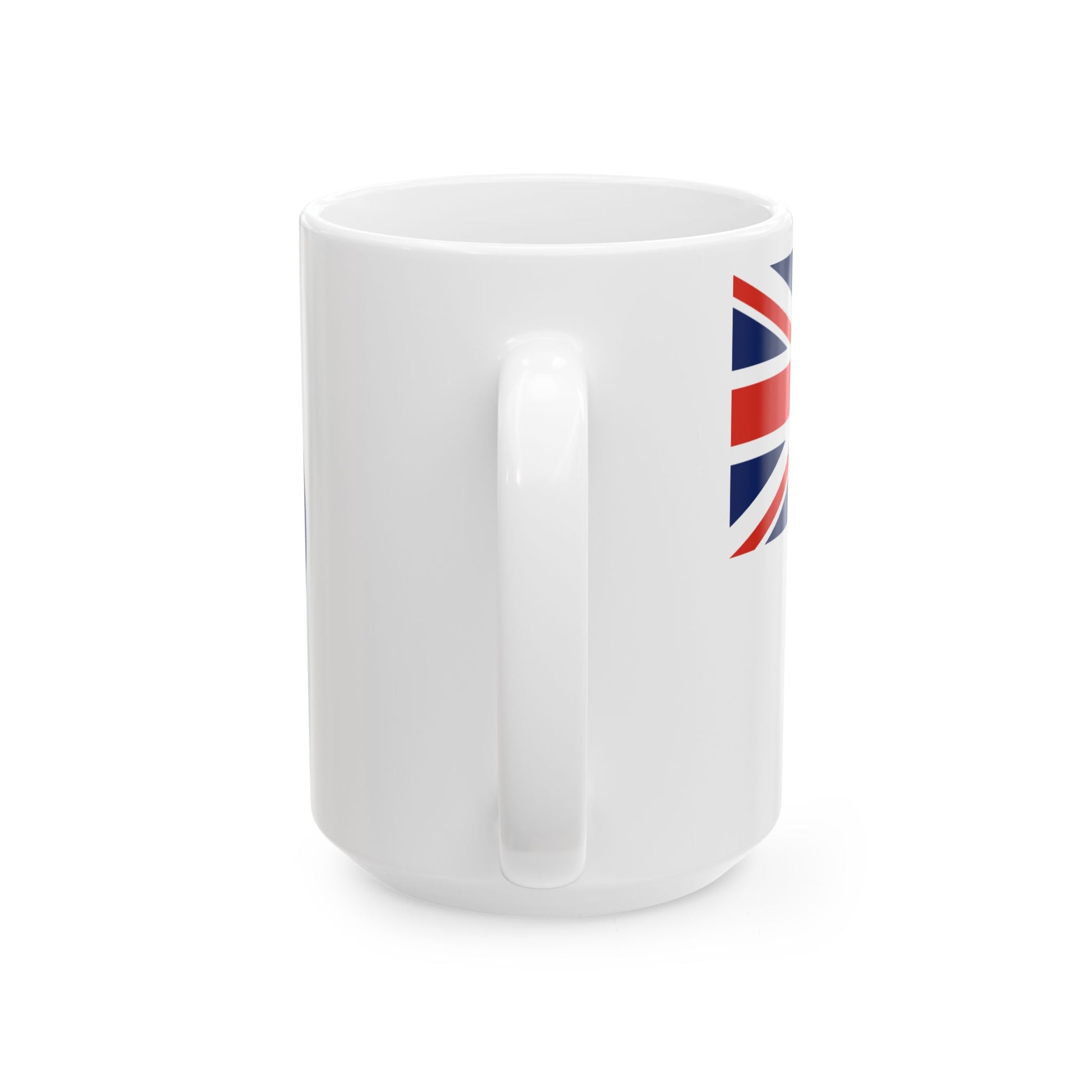 Flag of the New South Wales Ambulance Service (Australia) White Coffee Mug-Go Mug Yourself