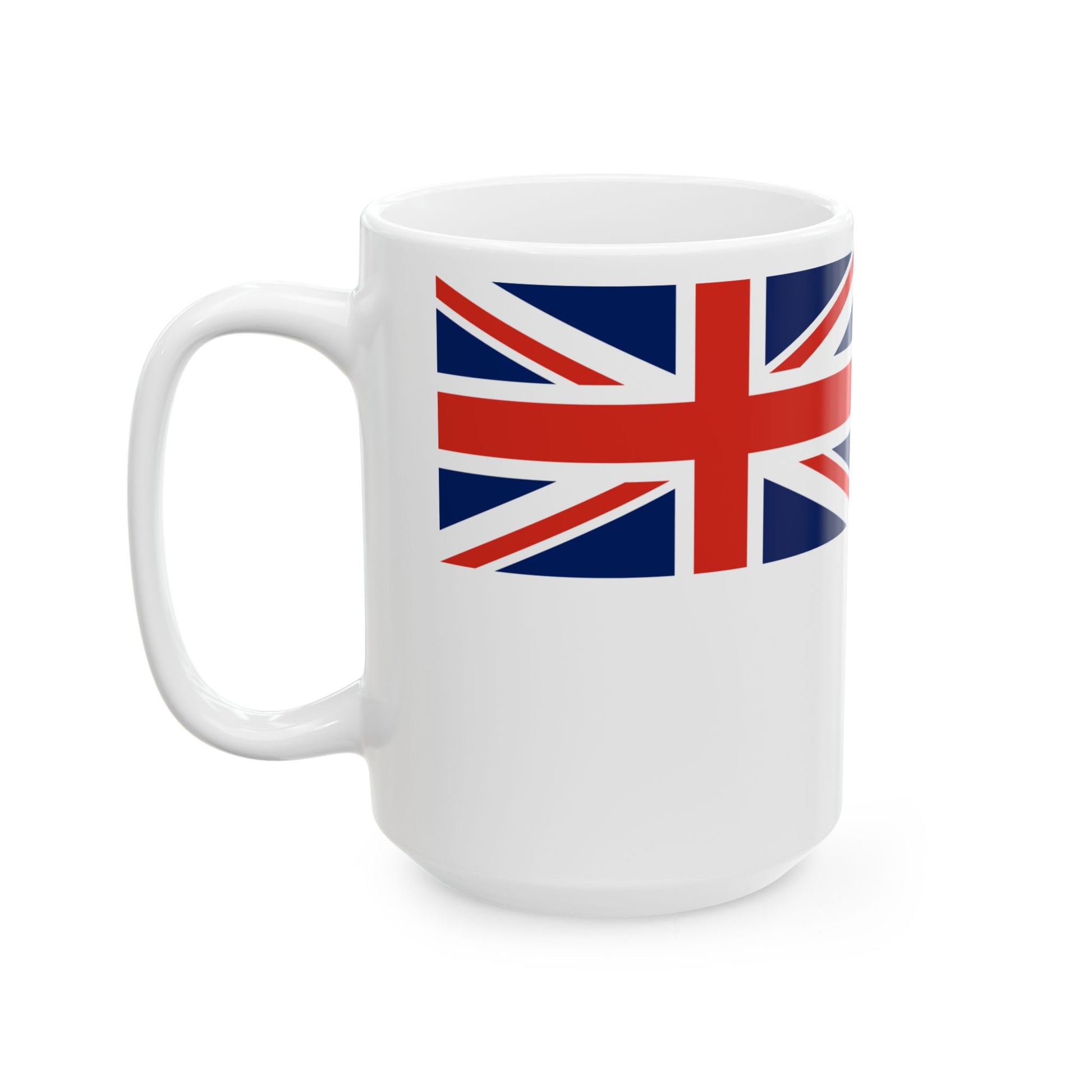 Flag of the New South Wales Ambulance Service (Australia) White Coffee Mug-Go Mug Yourself