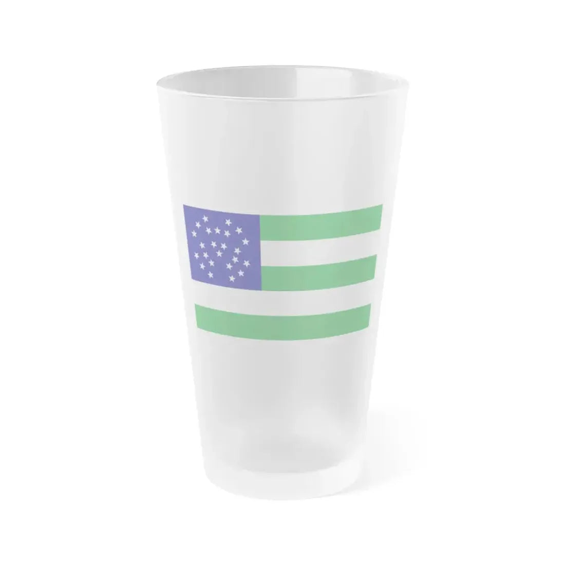 Flag of the New York City Police Department - Frosted Pint Glass 16oz 16oz Frosted - Go Mug Yourself