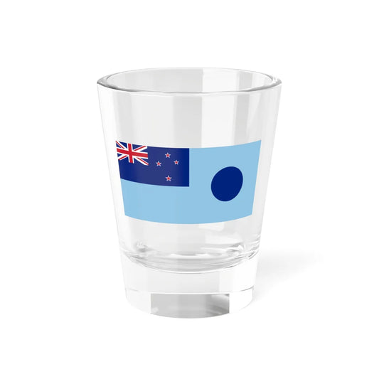 Flag of the New Zealand Ministry of Transport 1968-1998 (New Zealand) Shot Glass 1.5oz 1.5oz - Go Mug Yourself