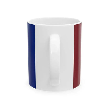 Flag of the New Zealand Navy Board (New Zealand) White Coffee Mug - Go Mug Yourself