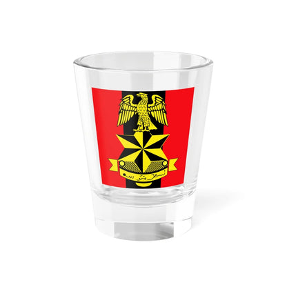 Flag of the Nigerian Army Headquarters (Niger) Shot Glass 1.5oz 1.5oz - Go Mug Yourself