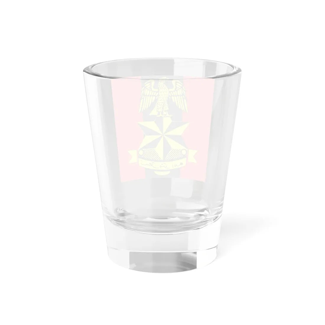 Flag of the Nigerian Army Headquarters (Niger) Shot Glass 1.5oz - Go Mug Yourself