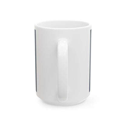 Flag of the NOAA Commissioned Officer Corps (United States) White Coffee Mug-Go Mug Yourself