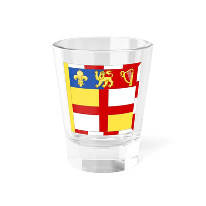 Flag of the Norroy and Ulster King of Arms (United Kingdom) Shot Glass 1.5oz 1.5oz - Go Mug Yourself