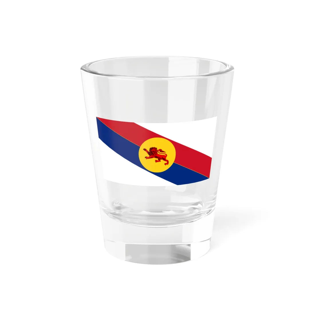 Flag of the North Borneo Federation (Brunei) Shot Glass 1.5oz 1.5oz - Go Mug Yourself