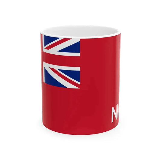 Flag of the North West Company Post-1801 (Canada) White Coffee Mug 11oz - Go Mug Yourself
