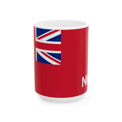 Flag of the North West Company Post-1801 (Canada) White Coffee Mug 15oz - Go Mug Yourself