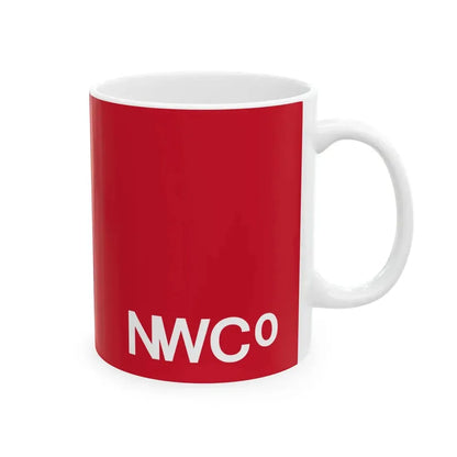 Flag of the North West Company Post-1801 (Canada) White Coffee Mug - Go Mug Yourself
