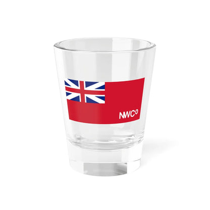 Flag of the North West Company Pre-1801 (Canada) Shot Glass 1.5oz 1.5oz - Go Mug Yourself
