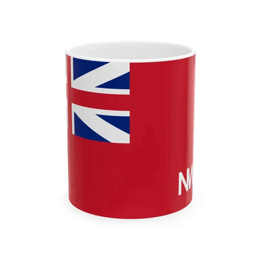 Flag of the North West Company Pre-1801 (Canada) White Coffee Mug 11oz - Go Mug Yourself