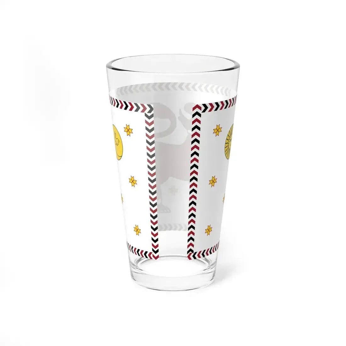 Flag of the North Western Province Sri Lanka (Sri Lanka) Pint Glass 16oz - Go Mug Yourself