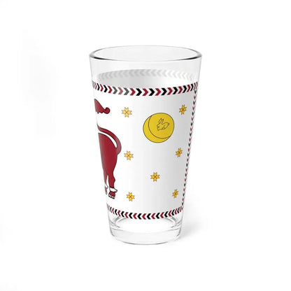 Flag of the North Western Province Sri Lanka (Sri Lanka) Pint Glass 16oz - Go Mug Yourself